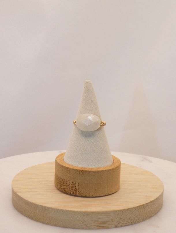 Bague Pebbles artisanale en gold filled — Made of Dreams par Eva bijoux faits main