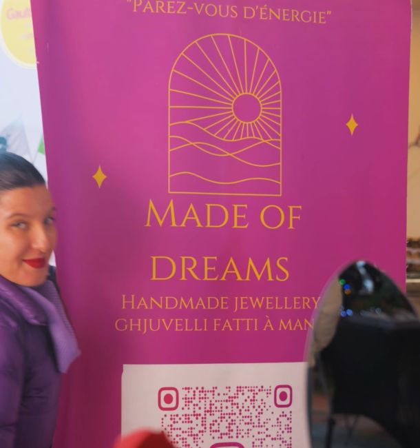 Bijou artisanal Made of Dreams par Eva — création faite main en Corse