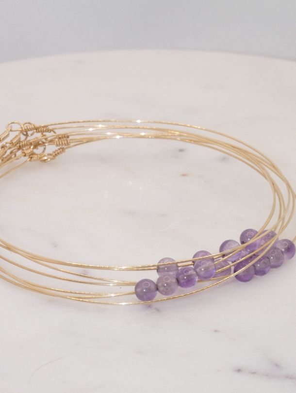Semainier artisanal en pierres naturelles fait main — Made of Dreams par Eva