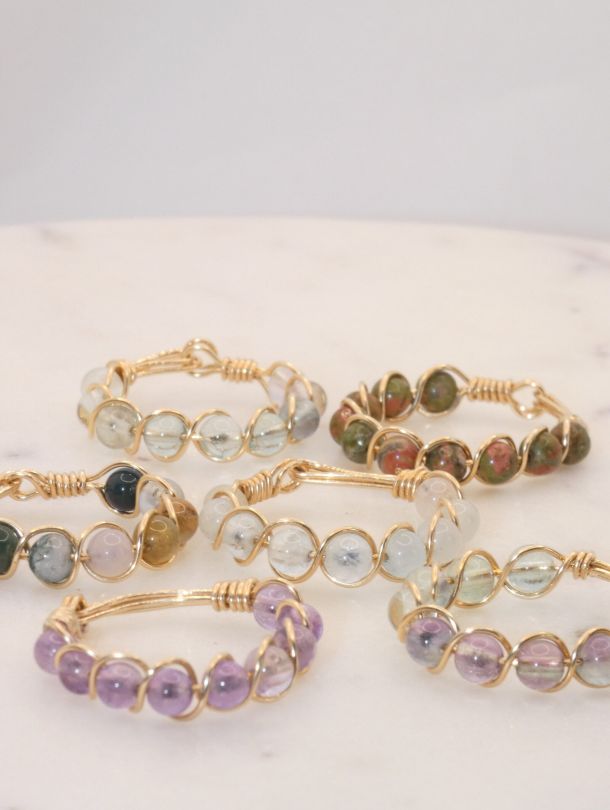 Bague s artisanale en gold filled — Made of Dreams par Eva bijoux faits main