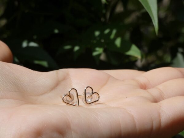 "CUORICINI" - Puces d'oreilles forme cœur – Image 2