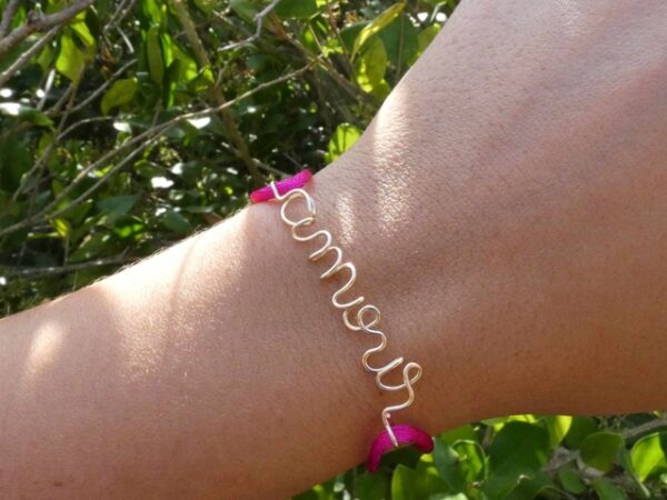 Bracelet cordon AMOUR – Image 3