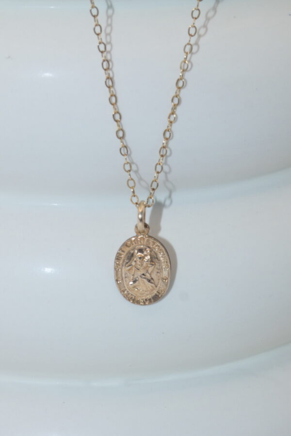 Pendentif Médaille Saint Christophe – Image 2