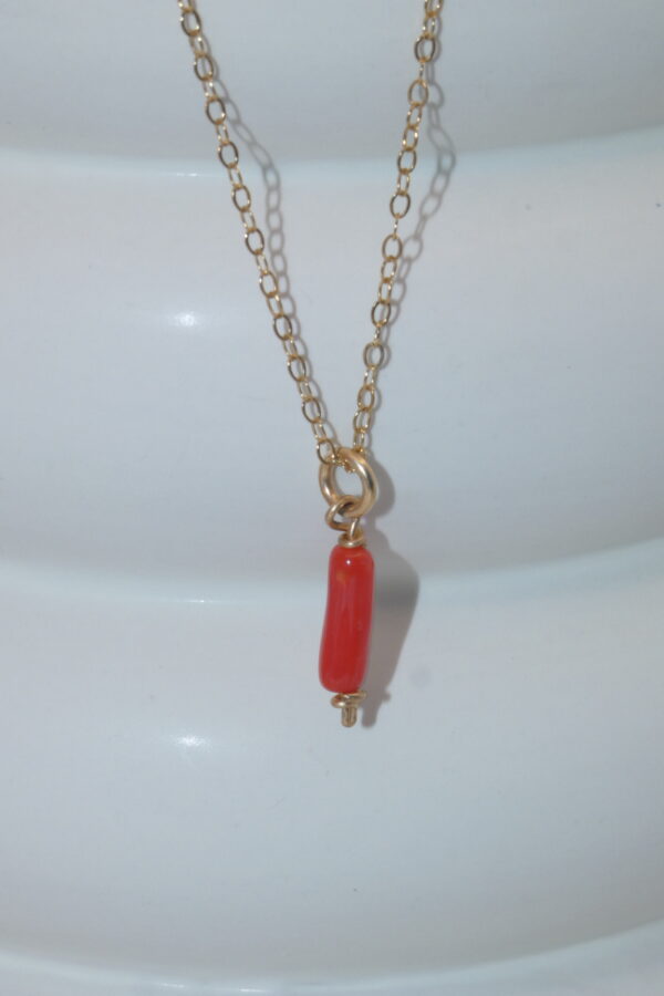 Pendentif Tube de Corail