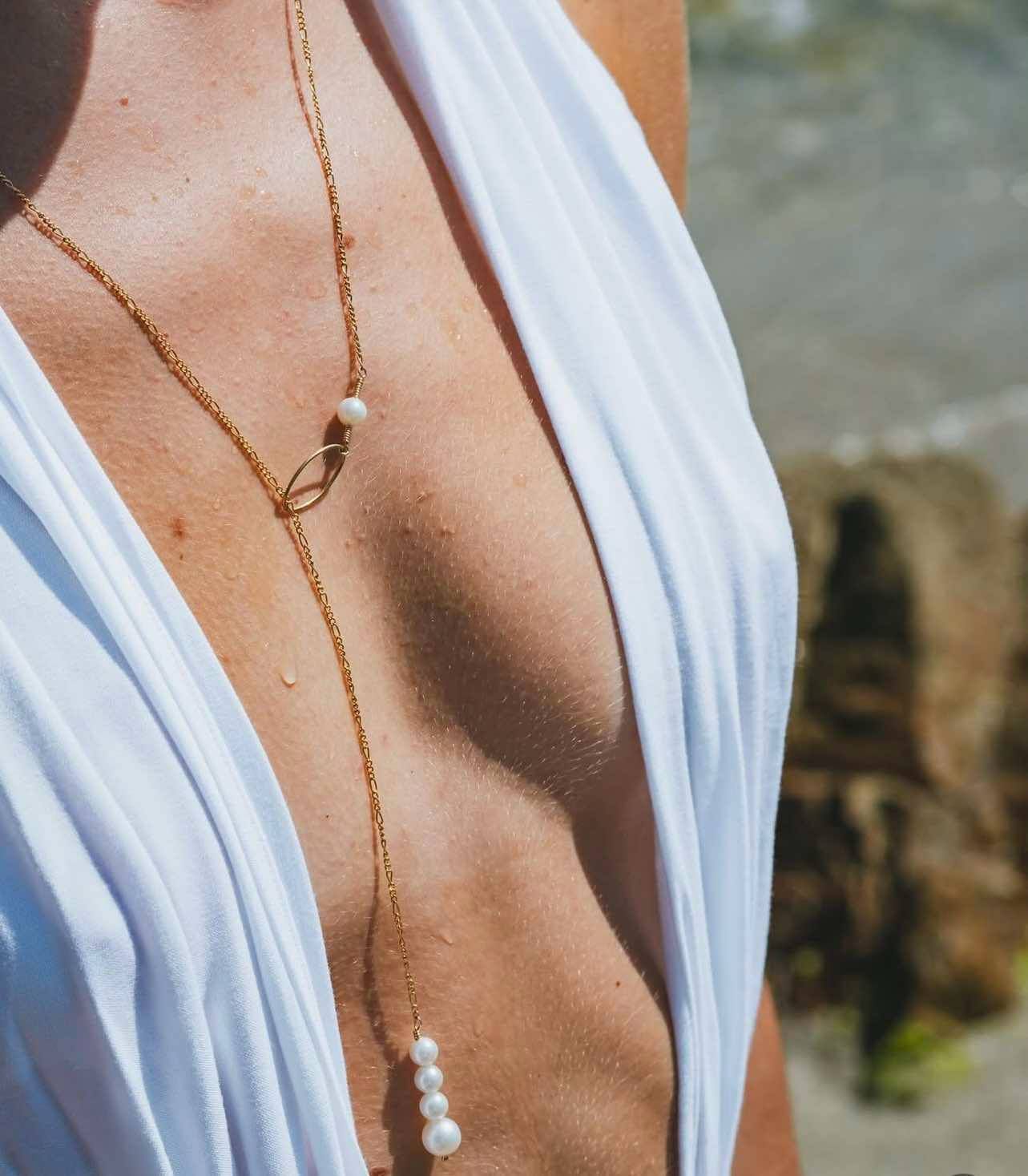 Sautoir artisanal fait main — Made of Dreams par Eva bijoux en Corse