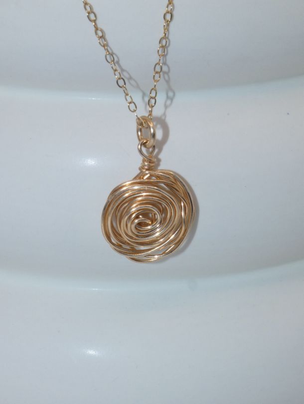 Pendentif artisanal fait main — Made of Dreams par Eva bijoux en Corse