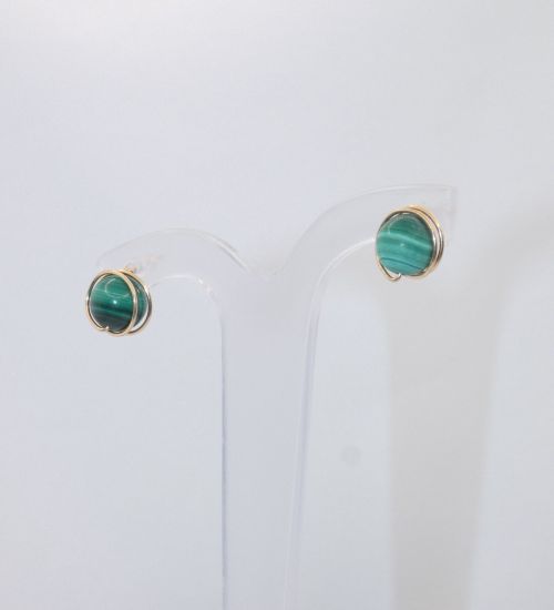 Puces d'oreilles ÉCLAT artisanales — Made of Dreams par Eva bijoux faits main Corse
