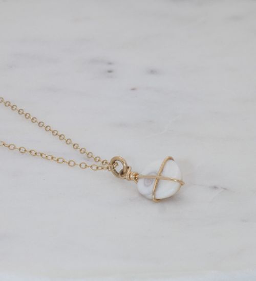 Boucles d'oreilles Oeil de Sainte Lucie — Made of Dreams par Eva bijoux artisanaux Corse