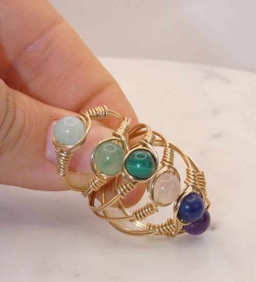 Bague s artisanale en gold filled — Made of Dreams par Eva bijoux faits main