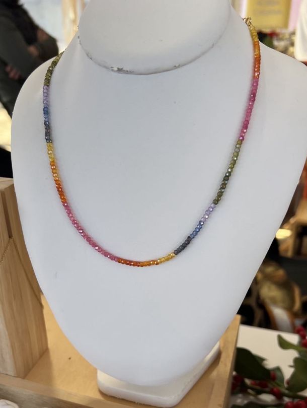 Collier artisanal fait main en gold filled — Made of Dreams par Eva bijoux en Corse